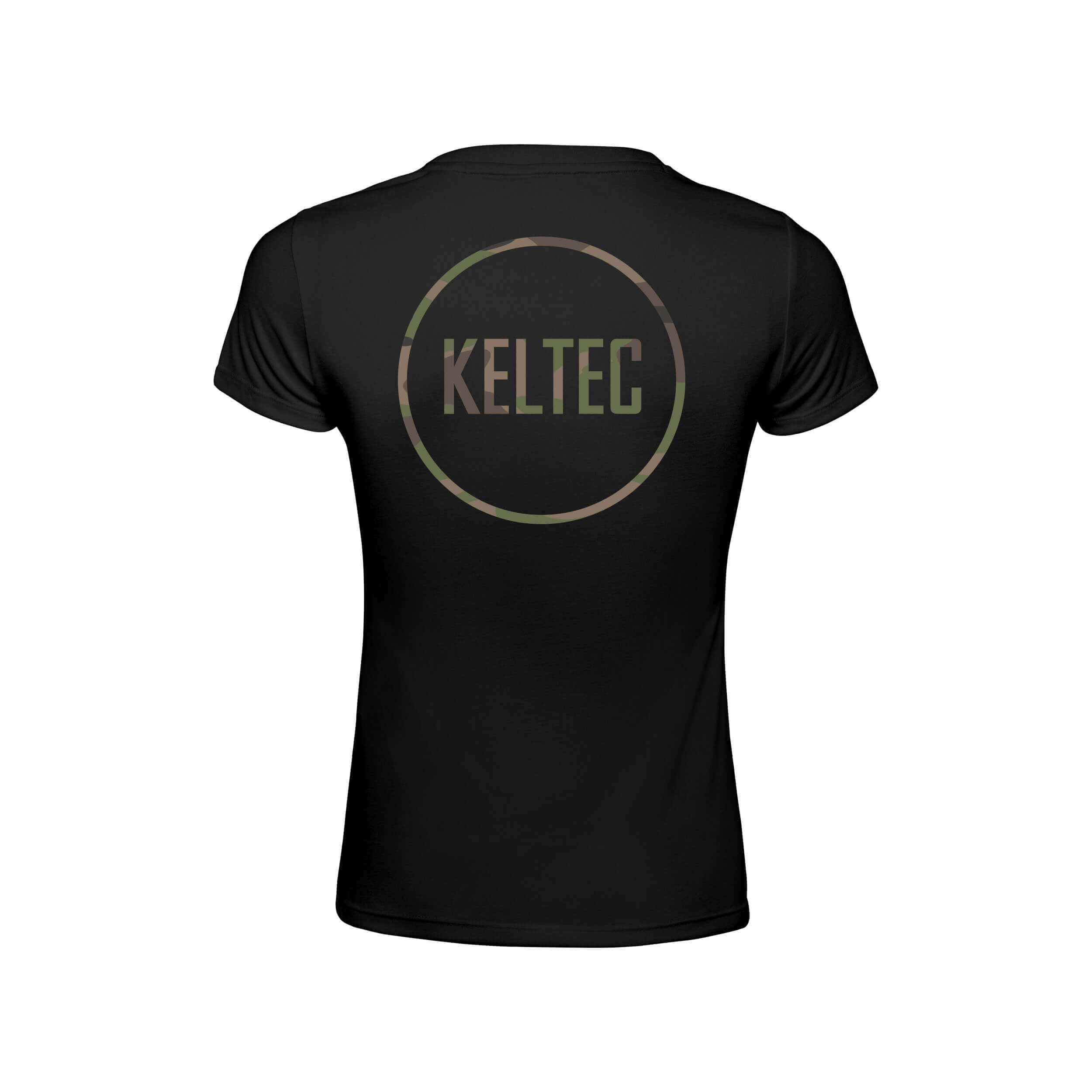 KelTec T-Shirt Femme Logo Camo Coton