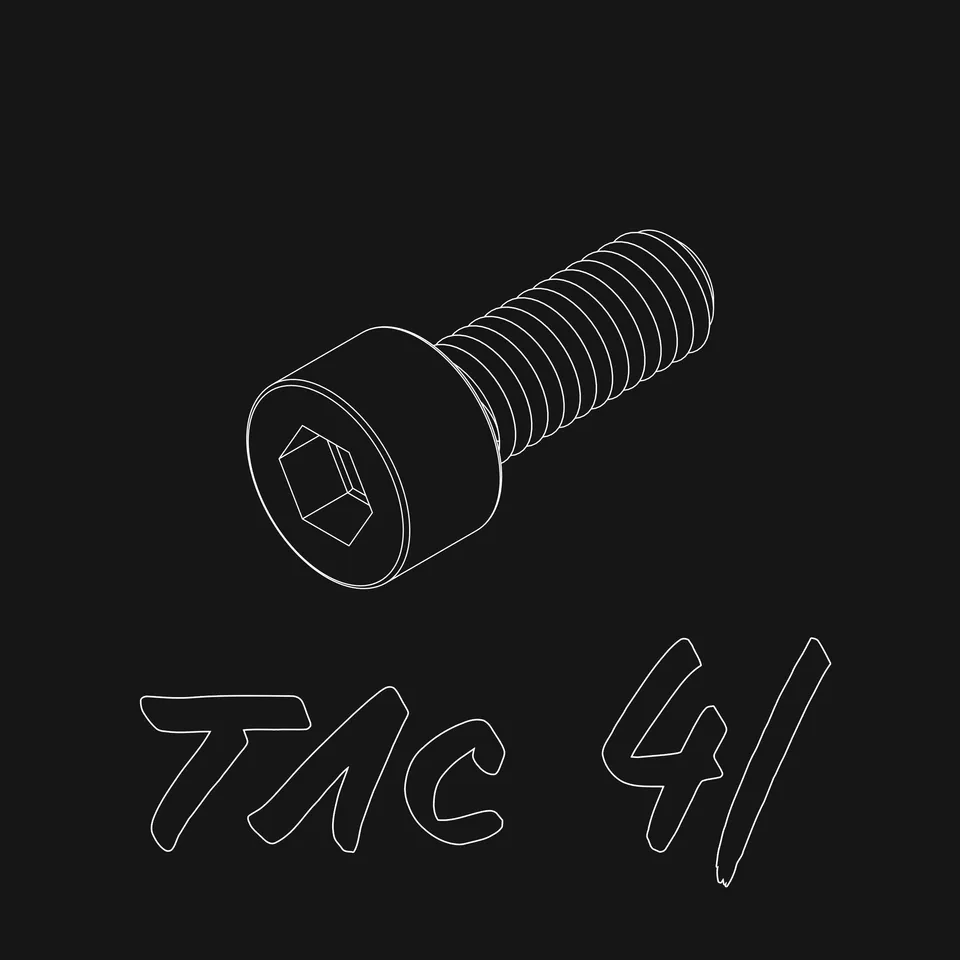 Silverback TAC-41 kit visserie complète acier