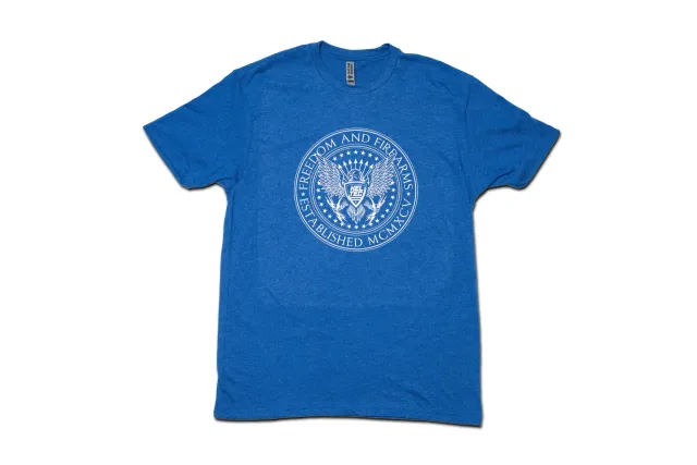 KelTec Crest Navy t-shirt coton bleu marine