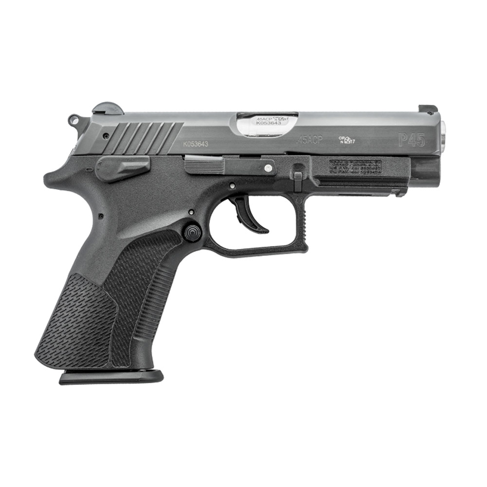 Grand Power P45 pistolet 45 ACP canon rotatif
