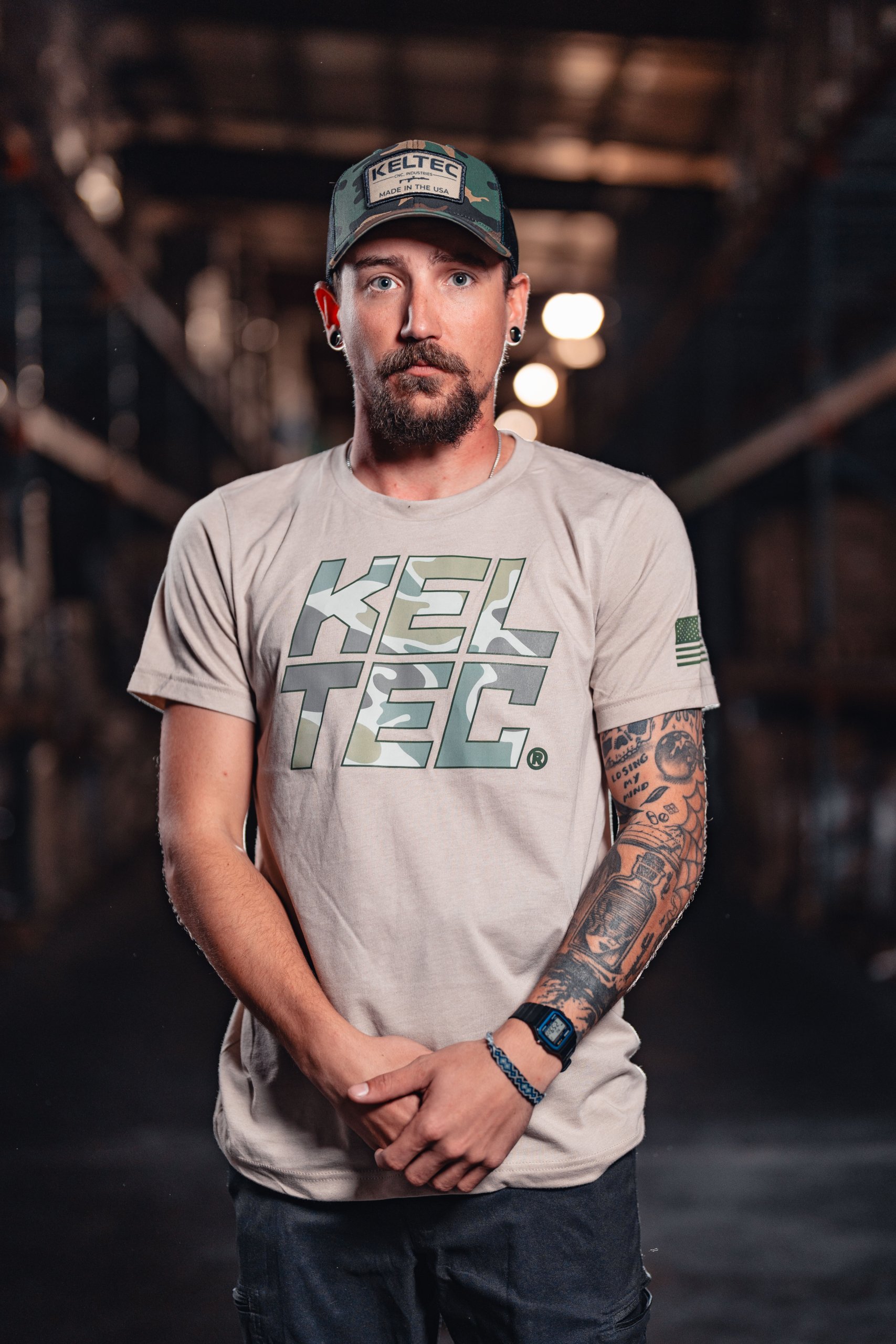 Keltec MultiCam Logo t-shirt coton camouflage