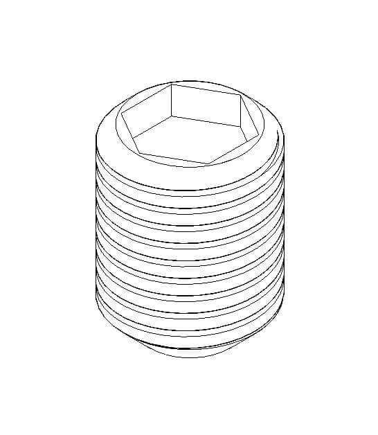 Keltec S2K-530 vis sans tête 10-32