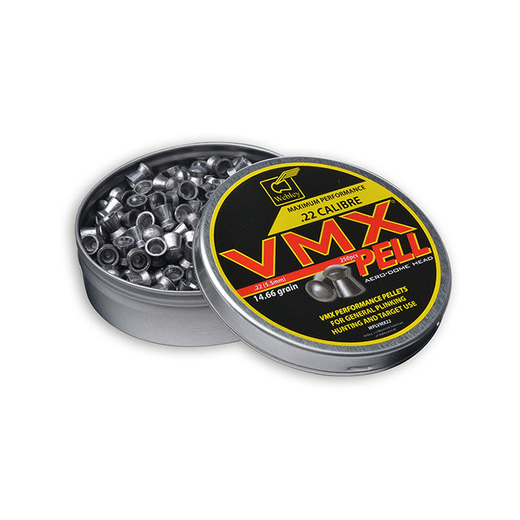 Webley VMX Pell plombs 5,5 mm boîte 500 aero-dome