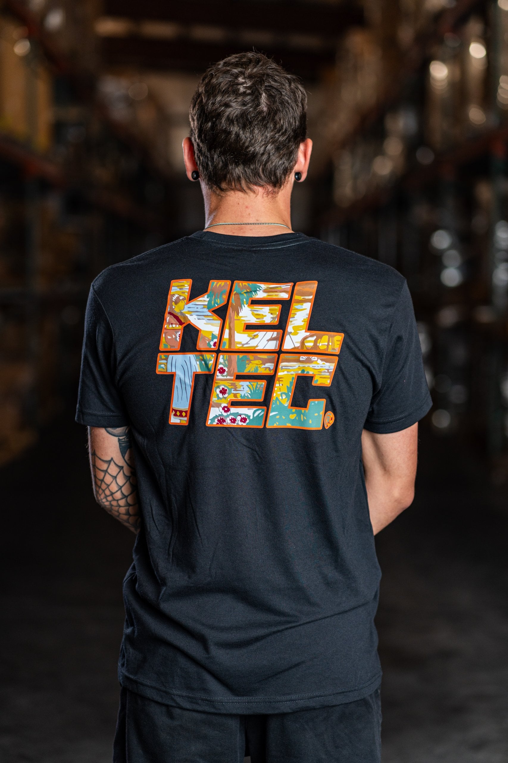 KelTec Florida Flag t-shirt logo drapeau coton