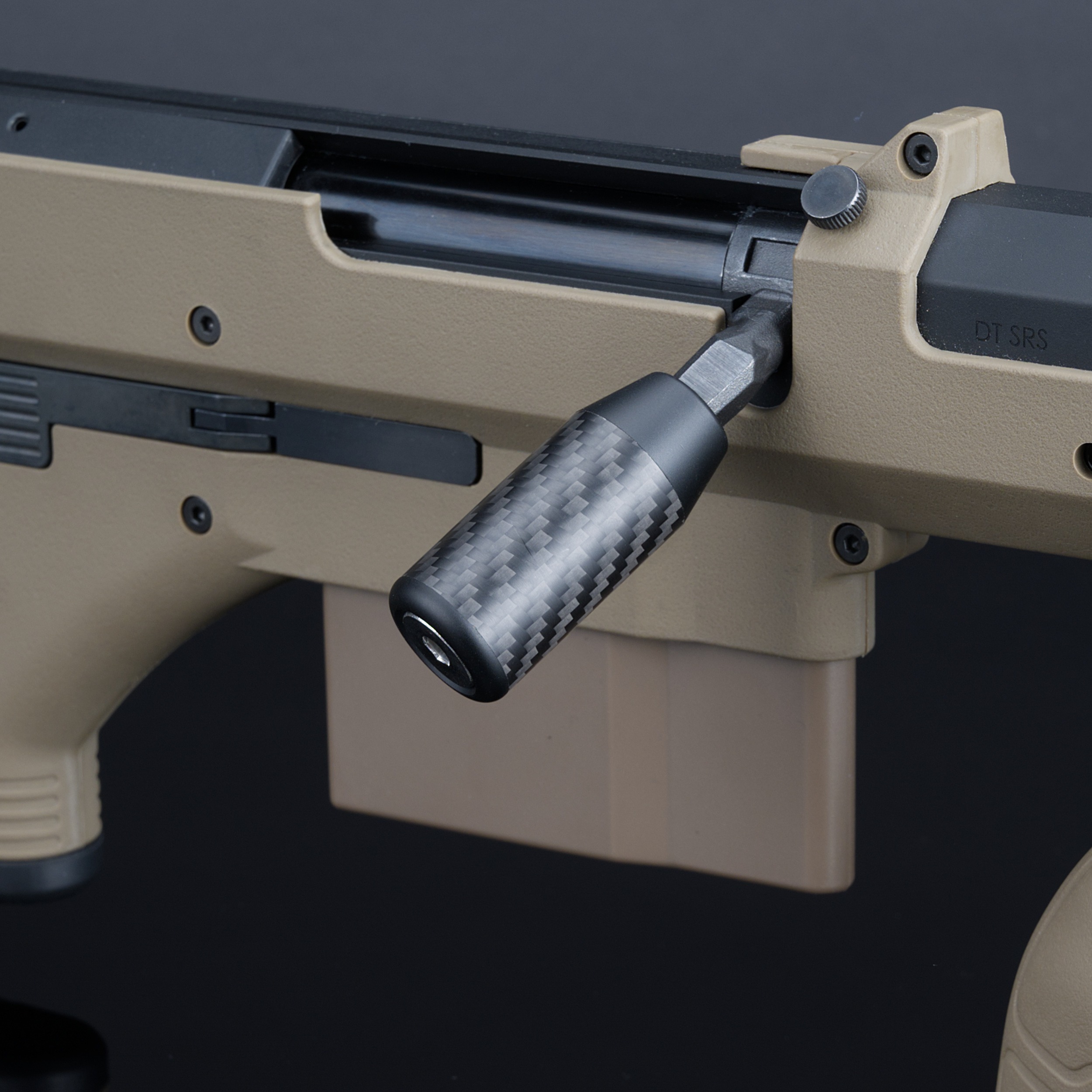 Silverback bouton de culasse carbone 38g