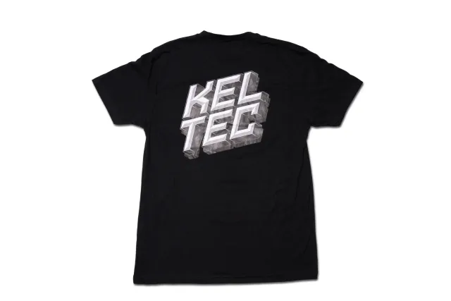 Keltec 3D Logo T-shirt noir coton