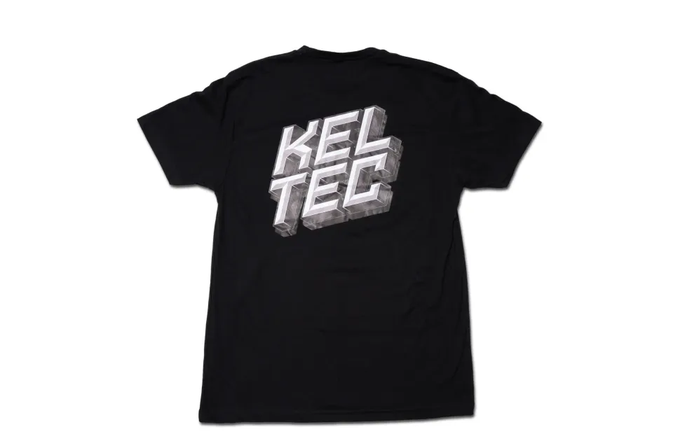 Keltec 3D Logo T-shirt noir coton