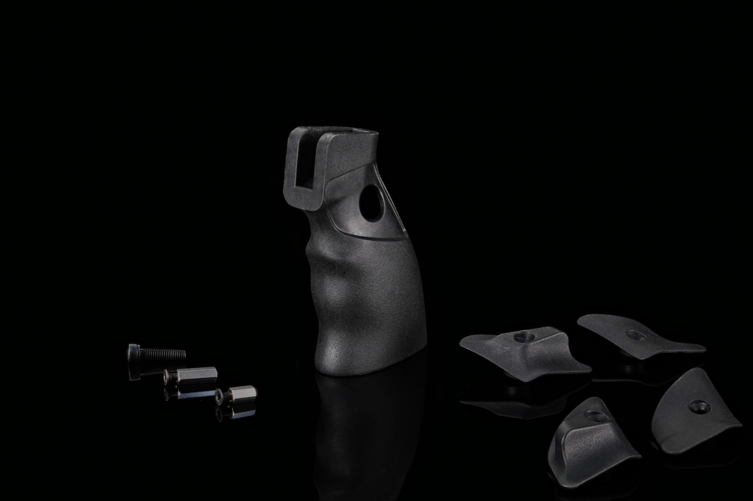 Silverback GRIT poignée AR15 nylon noir gaucher droitier