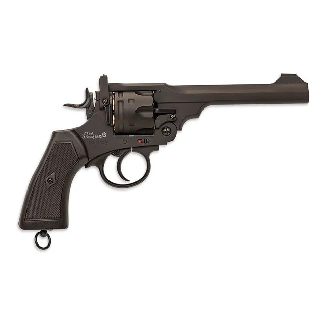 Webley MKVI Service Revolver pistolet CO2 4,5mm noir